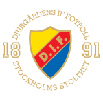 Djurgårdens (W) football club logo